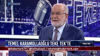 Teke Tek  6 Mart 2018 Temel Karamollaoğlu [upl. by Silverstein280]