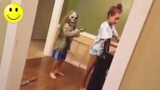 Ultimate Funny Scared Reactions 1  People Got Scared Funny Videos  WM [upl. by Yatnod]