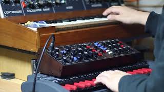 Part1 Behringer Model D vs minimoog Model D 1972 [upl. by Carlick]