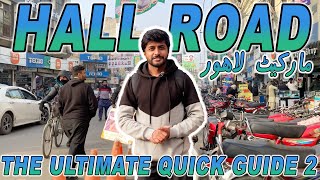 Hall Road Lahore Your Ultimate Quick Guide to the MustVisit Places [upl. by Sutherlan]