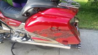 Rush Exhaust GL1800 F6B  ValueAccessories [upl. by Neilla]