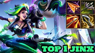 Wild Rift Jinx  Top 1 Jinx Gameplay Rank season 15 [upl. by Wetzell]