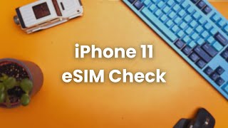 Is Iphone 11 esim compatible [upl. by Golter]