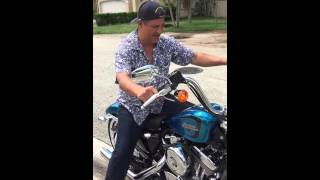 2015 Harley Davidson Sportster 72 acceleration [upl. by Oinafipe354]