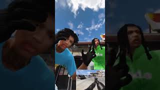 Trap stories Lil B animaion gta5 gtaonline traplife hoodcomedy ytviral [upl. by Allemac]