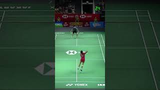 The best rally 40 shots An Se Young vs He Bing Jiao  Indonesia Open 2024 QF shorts badminton [upl. by Allerym]