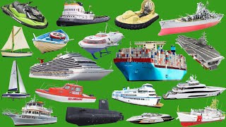 Water Vehicles  Boats amp Ships  Aircraft Carrier Battle Ship Container Ship Sea Ambulance [upl. by Bluh495]