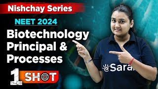 Biotechnology  Principles And Processes In One Shot  NEET 2024  Biology By Yukta Mam [upl. by Peppi]