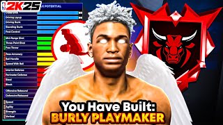 I REBIRTHED my quotBURLY GUARD BUILDquot and broke NBA2K25 again with NEW CAP BREAKERS [upl. by Dorcas]