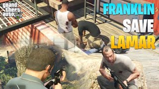 CHINESE GANG KIDNAP LAMAR  THE GAMING INFINITY  GTA 5 GAMEPLAY [upl. by Ahsetal]