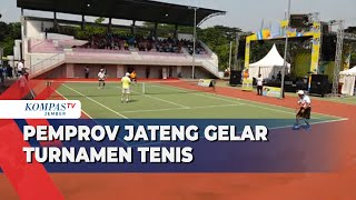 Jaring Bibit Atlet Pemprov Jateng Gelar Jateng Tennis Open Tournament 2024 di Semarang [upl. by Kreda642]