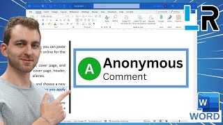 Change comment AUTHOR in MS Word ✅ 1 MINUTE [upl. by Anikes]