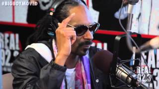 Snoop Dogg Freestyles Over His Own Beats [upl. by Sidonnie]