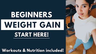 Beginners Weight Gain Guide  How to gain weight at home 2021 [upl. by Barnaba]