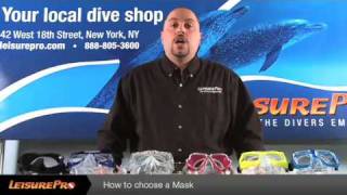 How to Choose a Dive Mask  By Leisurepro [upl. by Shep]