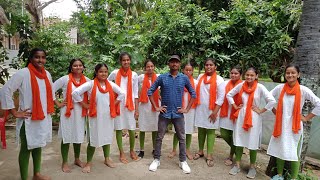 whistle  Sivangivey  Nuzvid Bis school program vijay  Nayanthara girls group dance [upl. by Dijam959]