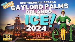 Gaylord Palms Resort ICE IS BACK With Buddy the Elf [upl. by Ruamaj]