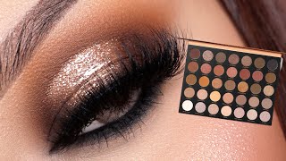 BRONZE HALO EYE TUTORIAL  MORPHE GILDED DESERT [upl. by Janifer543]