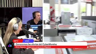 Silvio Brignone  Subgerente comercial de Megatone  Conocemos las ofertas del CyberMonday [upl. by Bullock]