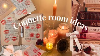 BudgetFriendly ways to make your home Coquette 🎀🤍💋 [upl. by Atir]