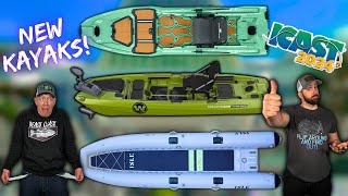 NEW Fishing Kayaks And Inflatables ICAST 2024 Bonafide Wilderness Systems And More [upl. by Rustice]