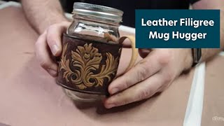 Leather Filigree Mug Hugger [upl. by Purpura]