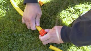 How to Repair a Garden Hose Pipe [upl. by Eibbor]