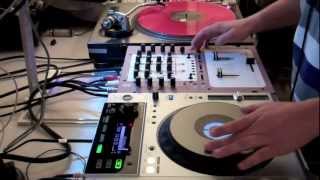 PIONEER CDJ 850 vs TECHNICS 1200  Serato  Boston [upl. by Appledorf]