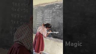 Maths magic 9th99thtables easy way shortsviral easy maths [upl. by Erihppas885]