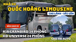 KIA GRANBIRD 34 phòng  HD UNIVERSE 24 phòng  Động cơ Hyundai 425Ps  Hiệu quả kinh tế  0961367004 [upl. by Alram693]