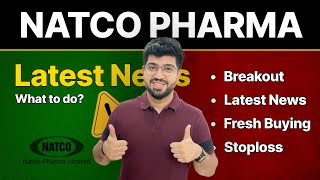 Natco Pharma Strong Performer stock natcopharma [upl. by Silber454]