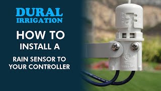 How to install a rain sensor to your Controler [upl. by Kenimod118]