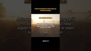 MGA KAWIKAAN 2315 quotHUWAG PAHIRAPAN ANG SARILI SA PAGPAPAYAMANquot gospelvideos bible jesuschrist [upl. by Gurolinick]