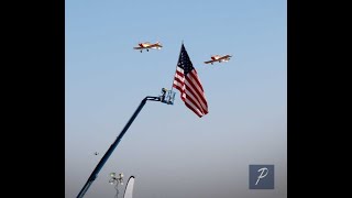 Monster Truck Nitro Tour Tulare BLACKSTAR FPV RV8 US National Anthem FlyOver [upl. by Leraj67]