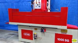 HPSM VERTICAL HEAD SURAFCE GRINDER [upl. by Sacken]