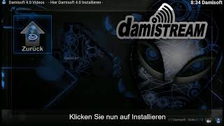 Installationsanleitung Damisoft 40 BLUE STONE Kodi 173 Windows FireTV Android [upl. by Airreis]