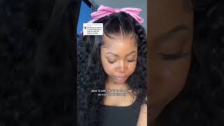 wiggins hair PRE EVERYTHING wig🔥🔥 Its giving scalp shorts braidedhairstyles [upl. by Dayir]