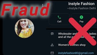 Instyle fashion delhi fraud। instyle fashion delhi exposed। DONT buy suits from instyle fashion [upl. by Souvaine]