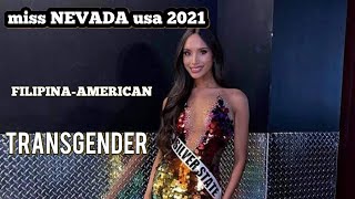 trans woman kataluna enriquez miss nevada usa 2021 crowning moment [upl. by Luiza32]