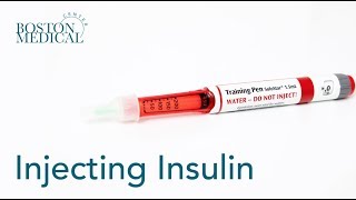 How to Inject Insulin with a Pen and Pen Needle [upl. by Greene513]