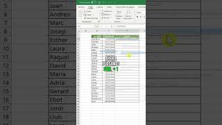 Calcular VENCIMIENTOS en EXCEL excel microsoftexcel superexcel [upl. by Yattirb537]