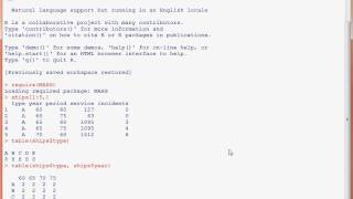 R Cross Tabulation [upl. by Abernon563]