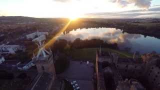 Linlithgow Loch and Palace October 2014 [upl. by Meerak]