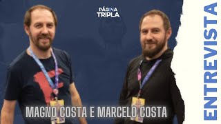 O RETORNO DO CAPITÃO FEIO POR MAGNO E MARCELO COSTA  Página Tripla Entrevista [upl. by Siugram]