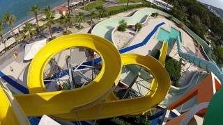 Rixos Sungate waterslide  Turkey [upl. by Merrili]