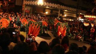 秋の高山祭 宵祭 獅子舞 2011 Takayama Festival in autumn [upl. by Nolahc]