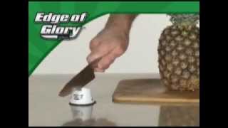 Edge of Glory™ Knife Sharpener  Official Commercial  TopTVStuffcom [upl. by Aicirtel]