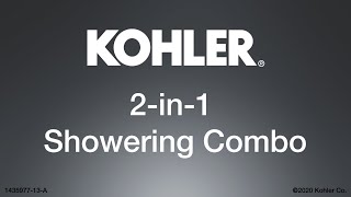 Quick Install – KOHLER 2in1 Showering Combos [upl. by Nani]