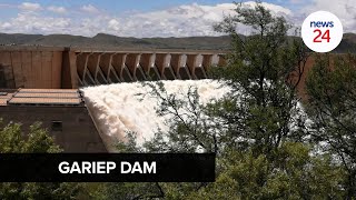 WATCH  Gariep Dam overflowing for a second time this year [upl. by Nuahsyar36]