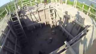 Floating in the Mud Volcano at El Totumo Colombia [upl. by Dorthea]